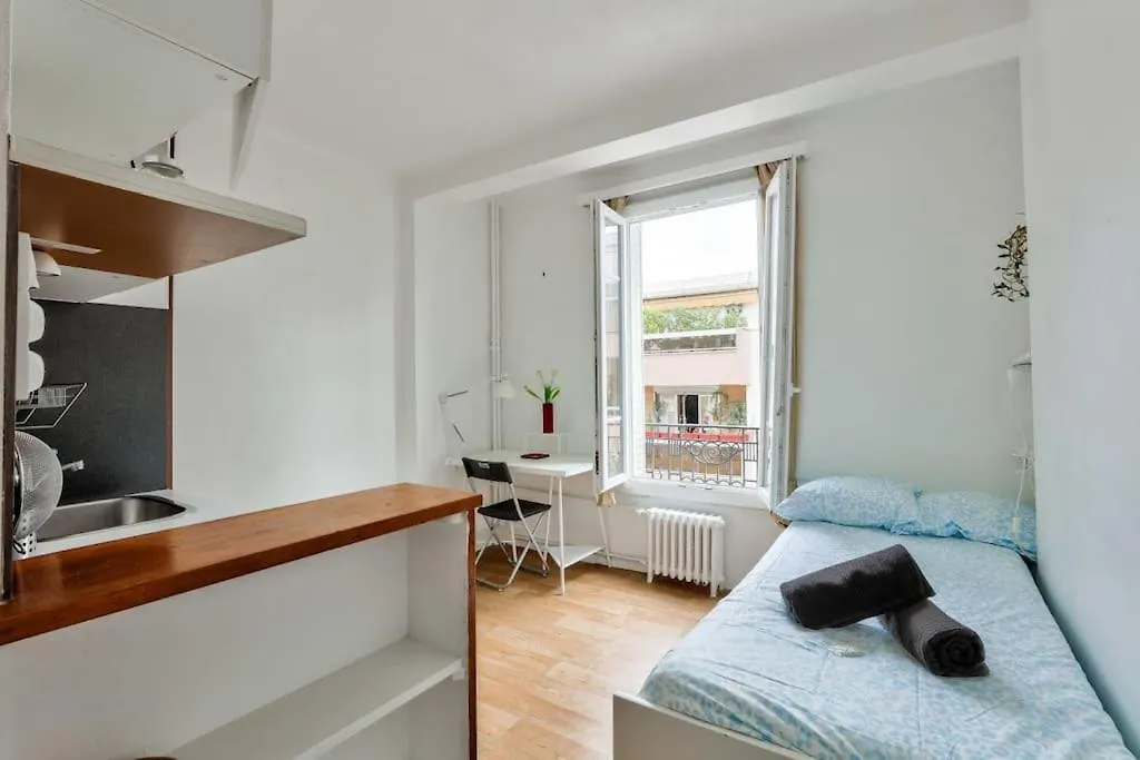 Cosy Studio Near Canal Saint Martin Daire Paris